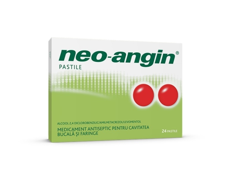 Neo-Angin, 24 pastile, Divapharma Neo-Angin, 24 pastile, Divapharma