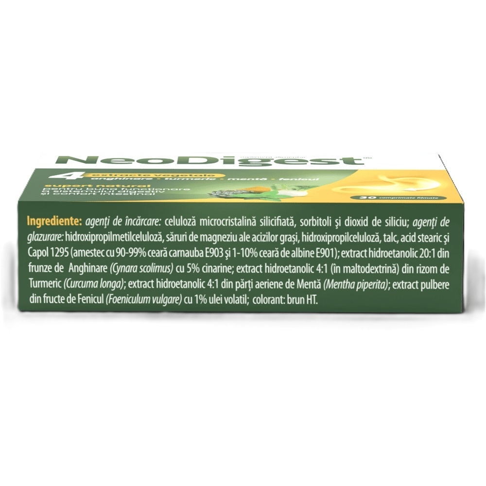 NeoDigest, 30 comprimate filmate, Aflofarm NeoDigest, 30 comprimate filmate, Aflofarm