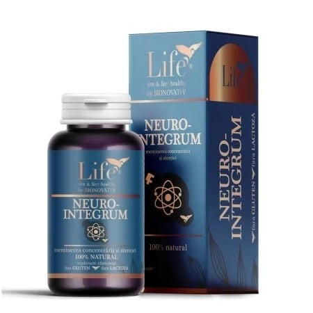 Neuro-Integrum Life, 30 capsule, Bionovativ Neuro-Integrum Life, 30 capsule, Bionovativ