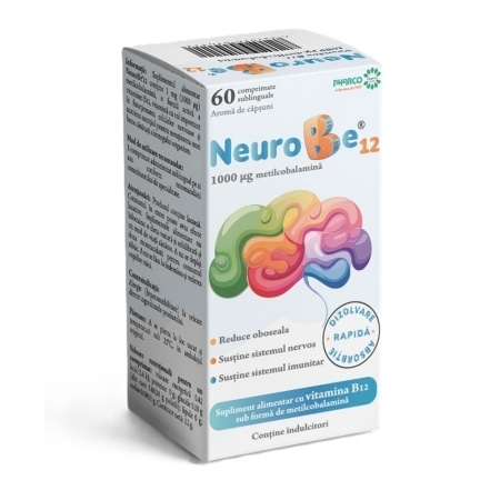 NeuroBe 12, 60 comprimate, Pharco NeuroBe 12, 60 comprimate, Pharco