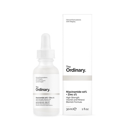 Niacinamida 10% + Zinc 1%,  30 ml, The Ordinary