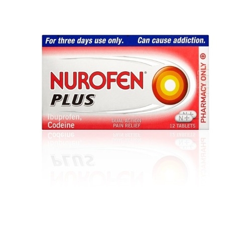 Nurofen Plus, 200 mg + 12,80 mg, 12 comprimate filmate, Reckitt Benckiser Nurofen Plus, 200 mg + 12,80 mg, 12 comprimate filmate, Reckitt Benckiser