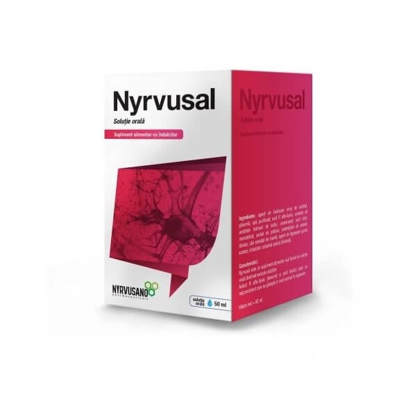Nyrvusal solutie orala, 50 ml, Nyrvusano Nyrvusal solutie orala, 50 ml, Nyrvusano