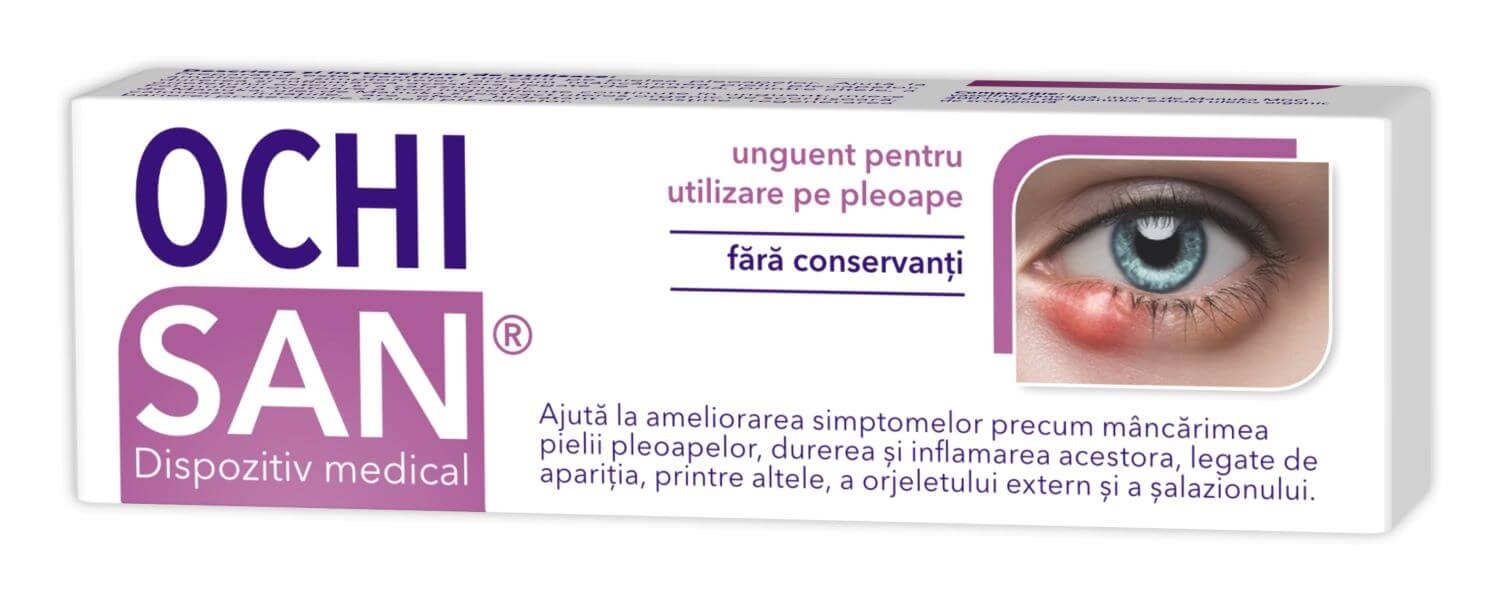 Unguent pentru urcior si chalazion OchiSan, 15 g, Zdrovit Unguent pentru urcior si chalazion OchiSan, 15 g, Zdrovit