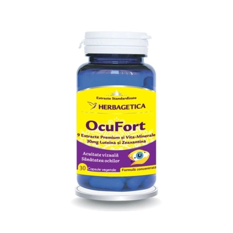 Ocufort, 30 capsule, Herbagetica Ocufort, 30 capsule, Herbagetica