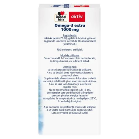 Aktiv Omega 3 Extra, 1000mg 120caps, Doppelherz Aktiv Omega 3 Extra, 1000mg 120caps, Doppelherz