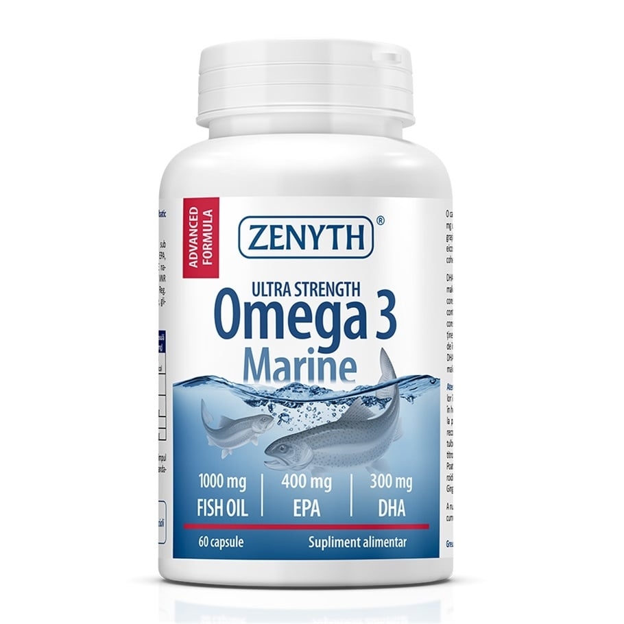 Omega 3 Marin, 60 capsule, Zenyth Omega 3 Marin, 60 capsule, Zenyth