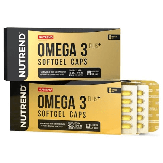 Omega 3 Plus, 120 capsule, Nutrend Omega 3 Plus, 120 capsule, Nutrend