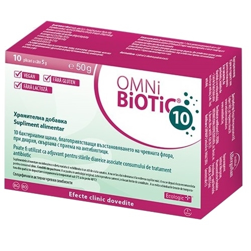Omni-Biotic 10, 10 plicuri, Institut Allergosan Omni-Biotic 10, 10 plicuri, Institut Allergosan
