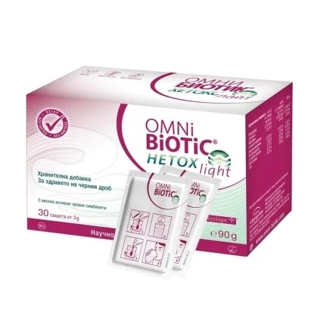 Omni-Biotic Hetox Light, 30 plicuri, Institut Allergosan Omni-Biotic Hetox Light, 30 plicuri, Institut Allergosan