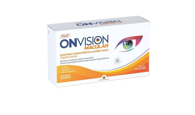 Onvision Macular, 30 capsule, Sun Wave Pharma Onvision Macular, 30 capsule, Sun Wave Pharma
