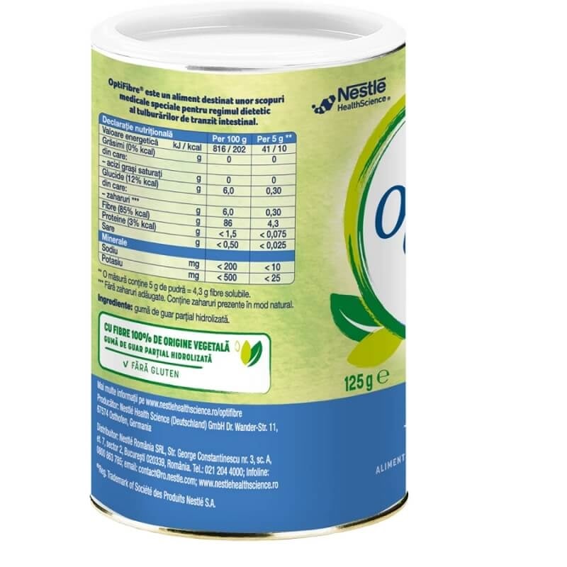 OptiFibre, 125 g, Nestle OptiFibre, 125 g, Nestle