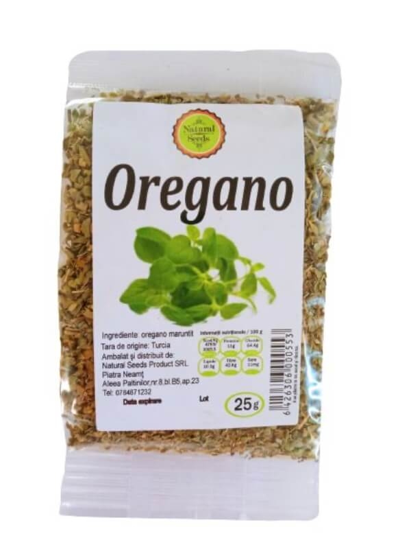 Oregano maruntit, 25 g, Natural Seeds Oregano maruntit, 25 g, Natural Seeds