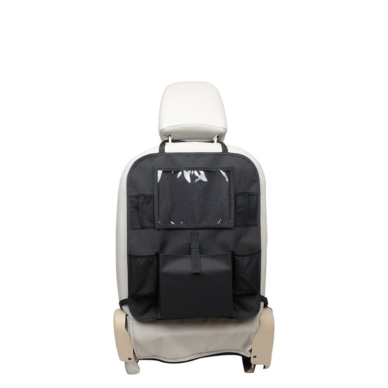 Organizator auto, Petite&Mars, Cu suport pentru tableta, Cu multiple buzunare, Black Organizator auto, Petite&Mars, Cu suport pentru tableta, Cu multiple buzunare, Black