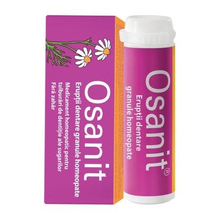 Granule homeopate pentru eruptii dentare Osanit, 7,5 g, Dr. A. & L. Schmidgall Granule homeopate pentru eruptii dentare Osanit, 7,5 g, Dr. A. & L. Schmidgall