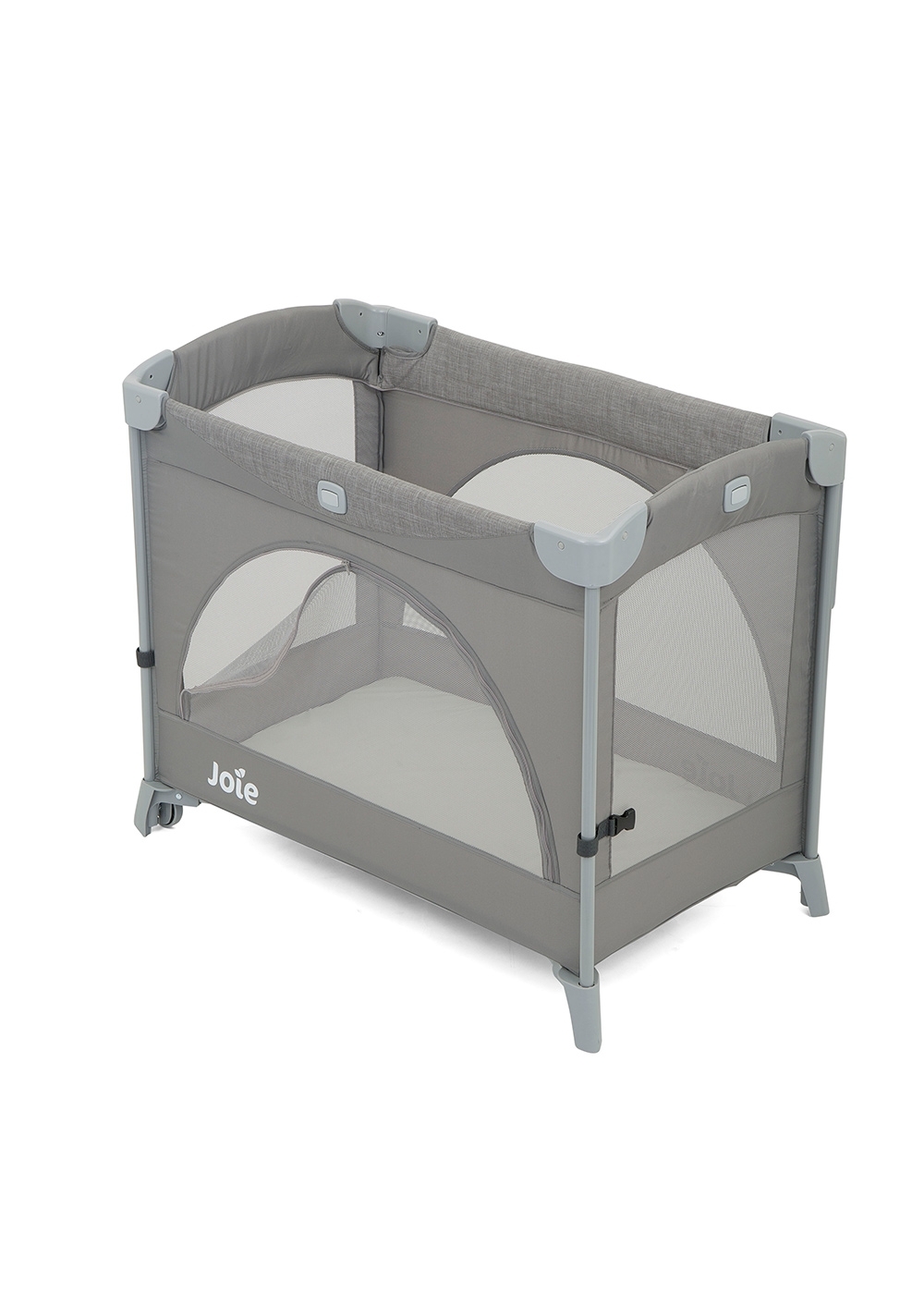Patut pliant pentru cosleeping Kubbie Foggy Gray, Joie Patut pliant pentru cosleeping Kubbie Foggy Gray, Joie