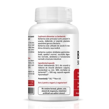 Pachet Berberine 500 mg, 60 capsule + Otet din cidru de mere, 60 capsule, Zenyth Pachet Berberine 500 mg, 60 capsule + Otet din cidru de mere, 60 capsule, Zenyth