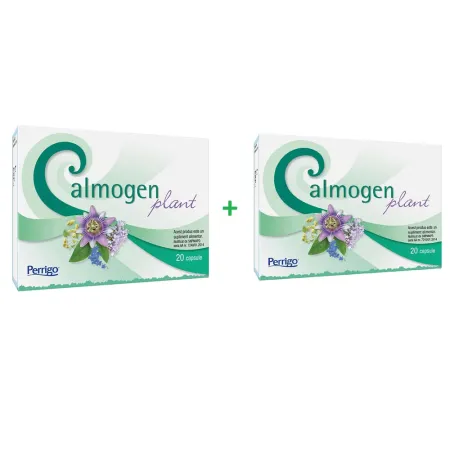 Pachet Calmogen Plant, 20+20 capsule, Perrigo Pachet Calmogen Plant, 20+20 capsule, Perrigo