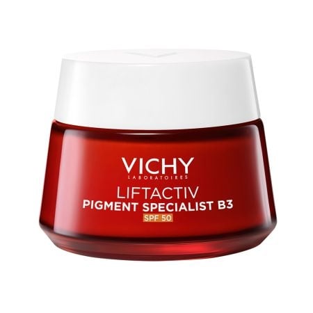 Pachet Crema SPF 50 Liftactiv Pigment Specialist B3, 50 ml + Crema de noapte Liftactiv Pigment Specialist B3, 15 ml + Fluid cu SPF 50+ Capital Soleil, 3 ml + Sampon anti-matreata Dercos, 6 ml, Vichy Pachet Crema SPF 50 Liftactiv Pigment Specialist B3, 50 ml + Crema de noapte Liftactiv Pigment Specialist B3, 15 ml + Fluid cu SPF 50+ Capital Soleil, 3 ml + Sampon anti-matreata Dercos, 6 ml, Vichy