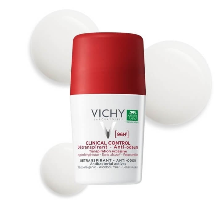 Pachet Deodorant roll-on Clinical Control 96h, 50 ml + 50 ml, Vichy Pachet Deodorant roll-on Clinical Control 96h, 50 ml + 50 ml, Vichy