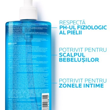 Pachet Gel de dus Lipikar, 400 ml + Rezerva, 400 ml, La Roche-Posay Pachet Gel de dus Lipikar, 400 ml + Rezerva, 400 ml, La Roche-Posay