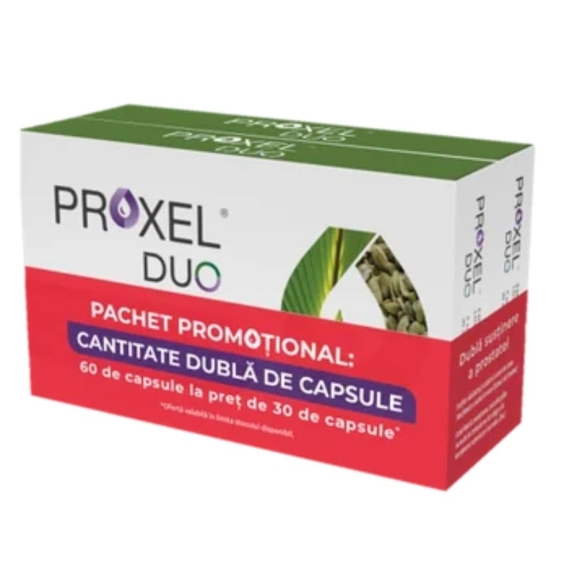 Pachet Proxel Duo, 30 capsule + 30 capsule, NaturPharma Pachet Proxel Duo, 30 capsule + 30 capsule, NaturPharma