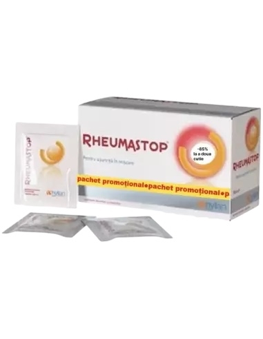 Pachet Rheumastop, 30+30 plicuri (85% reducere la al doilea produs), Hyllan Pachet Rheumastop, 30+30 plicuri (85% reducere la al doilea produs), Hyllan