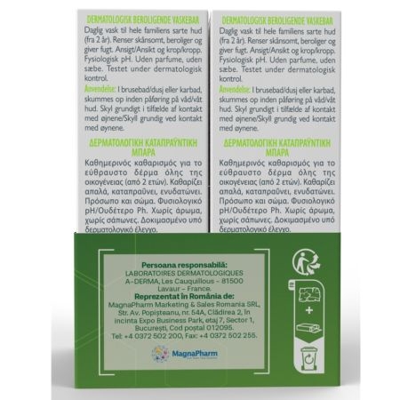 Pachet Sapun dermatologic pentru pielea fragila, 100 g + 100 g, A-Derma Pachet Sapun dermatologic pentru pielea fragila, 100 g + 100 g, A-Derma