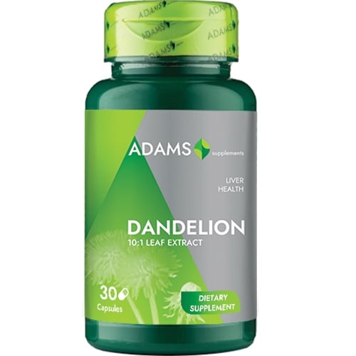 Dandelion extract, 370 mg, 30 capsule, Adams Supplements Dandelion extract, 370 mg, 30 capsule, Adams Supplements