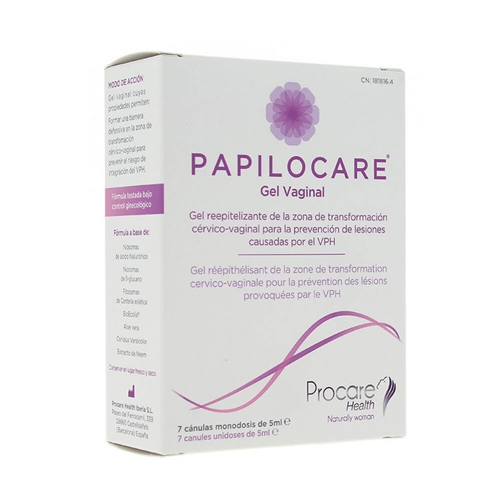 Papilocare Gel Vaginal, 7 canule, Gedeon Richter Papilocare Gel Vaginal, 7 canule, Gedeon Richter