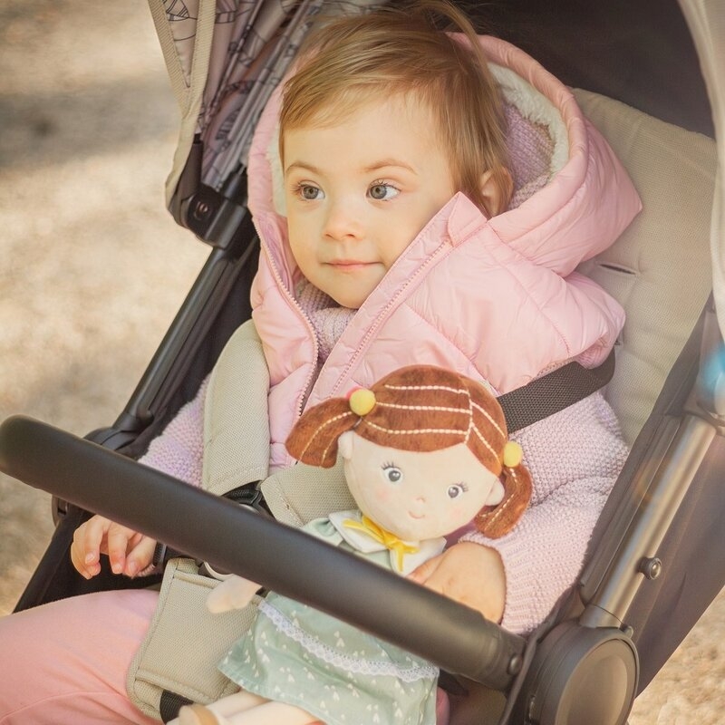 Papusa, Petite&Mars, Hannah, Din plus, 35 cm, 0 luni+, Multicolor Papusa, Petite&Mars, Hannah, Din plus, 35 cm, 0 luni+, Multicolor