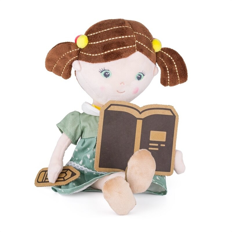 Papusa, Petite&Mars, Hannah, Din plus, 35 cm, 0 luni+, Multicolor Papusa, Petite&Mars, Hannah, Din plus, 35 cm, 0 luni+, Multicolor