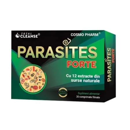 Parasites Forte, 30 comprimate, Cosmo Pharm Parasites Forte, 30 comprimate, Cosmo Pharm