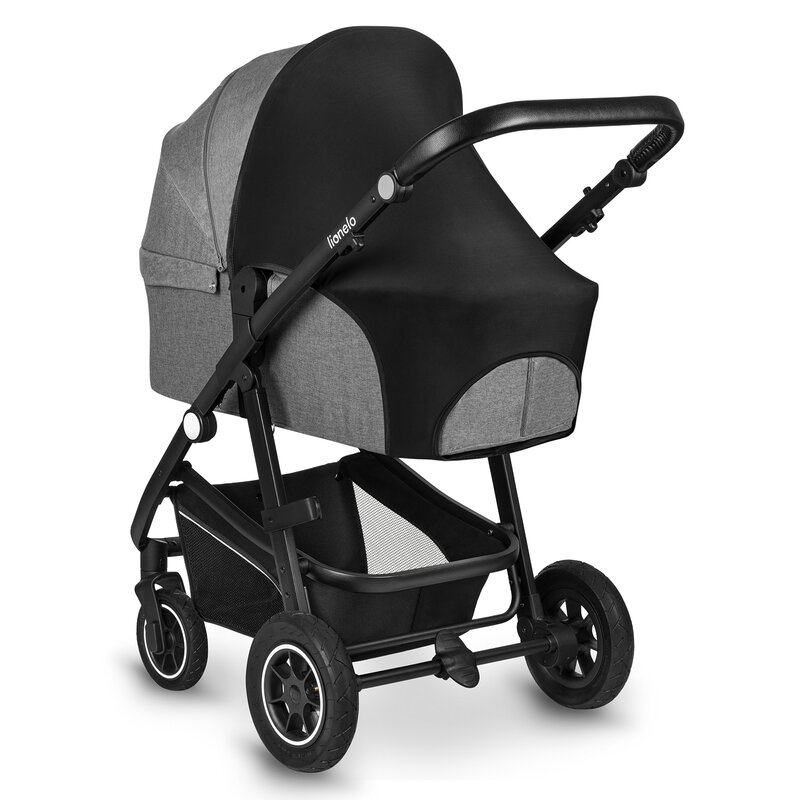 Parasolar, Lionelo, Pentru carucior, Material textil, Cu protectie UPF 50+, 53 x 51 cm, Negru Parasolar, Lionelo, Pentru carucior, Material textil, Cu protectie UPF 50+, 53 x 51 cm, Negru