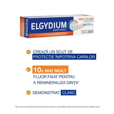Pasta de dinti anti-carii, 75 ml, Elgydium Pasta de dinti anti-carii, 75 ml, Elgydium