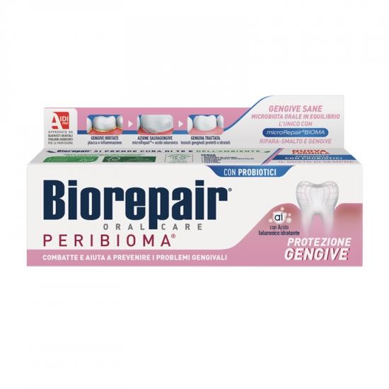 Pasta de dinti pentru protectia ginigiilor Peribioma, 75 ml, Biorepair Pasta de dinti pentru protectia ginigiilor Peribioma, 75 ml, Biorepair