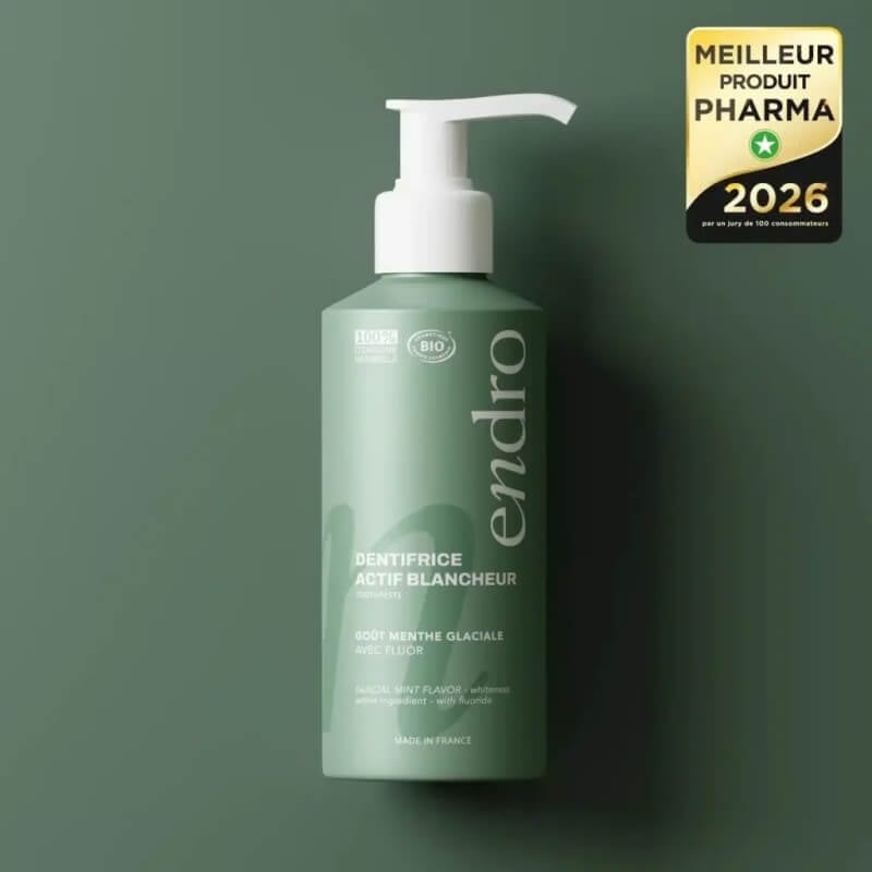 Pasta de dinti cu albire activa aroma de menta glaciala, 175g, Endro Pasta de dinti cu albire activa aroma de menta glaciala, 175g, Endro