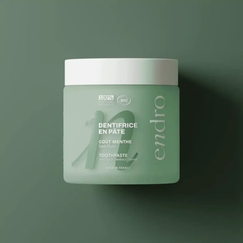 Pasta de dinti fara fluor aroma de menta, 185g, Endro Pasta de dinti fara fluor aroma de menta, 185g, Endro