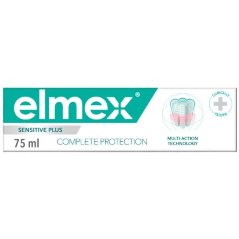 Pasta de dinti Sensitive Plus Complete Protection, 75 ml, Elmex Pasta de dinti Sensitive Plus Complete Protection, 75 ml, Elmex