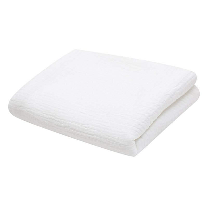 Paturica bebe, New Baby, 70x100 cm, Din muselina, 100% bumbac certificat Oeko Tex Standard 100, Alb Paturica bebe, New Baby, 70x100 cm, Din muselina, 100% bumbac certificat Oeko Tex Standard 100, Alb