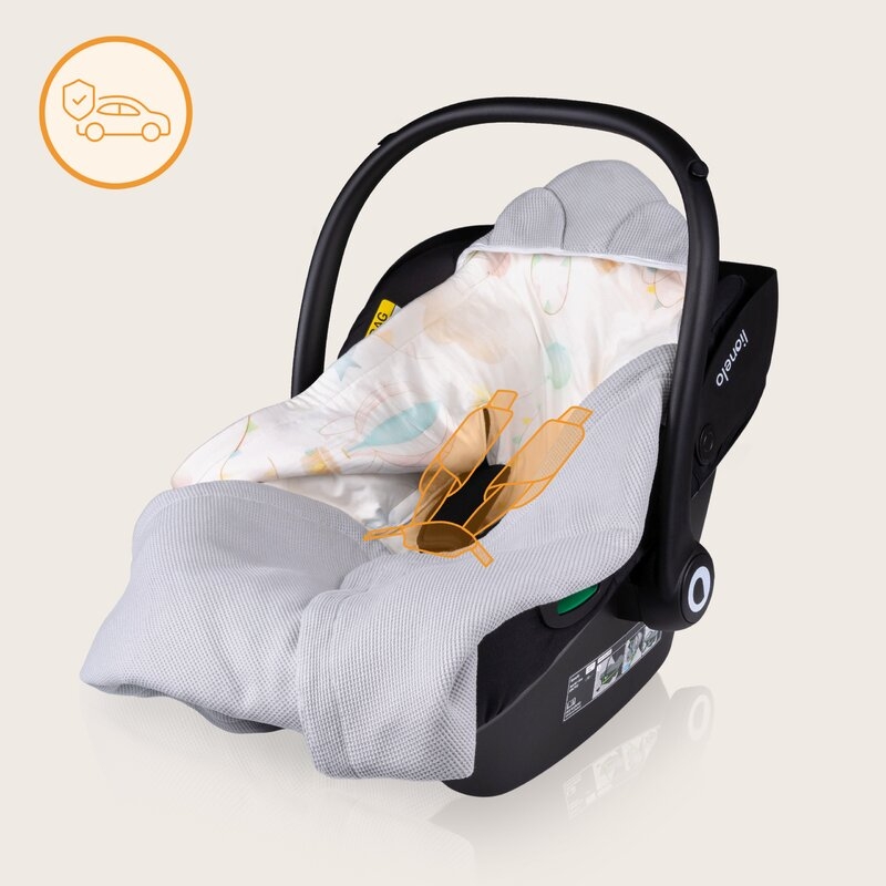 Paturica de infasat, Lionelo, Pentru scoica auto, carucior si landou, Cu multiple utilizari, Cu inchidere arici velcro, Dimensiune 90x90 cm, Din bumbac, TOG 2.5, 12-18 luni, Albastru Paturica de infasat, Lionelo, Pentru scoica auto, carucior si landou, Cu multiple utilizari, Cu inchidere arici velcro, Dimensiune 90x90 cm, Din bumbac, TOG 2.5, 12-18 luni, Albastru