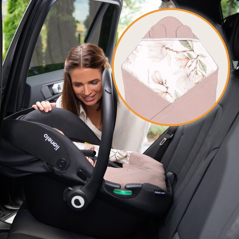 Paturica de infasat, Lionelo, Pentru scoica auto, carucior si landou, Cu multiple utilizari, Cu inchidere arici velcro, Dimensiune 90x90 cm, Din bumbac, TOG 2.5, 12-18 luni, Bej Paturica de infasat, Lionelo, Pentru scoica auto, carucior si landou, Cu multiple utilizari, Cu inchidere arici velcro, Dimensiune 90x90 cm, Din bumbac, TOG 2.5, 12-18 luni, Bej