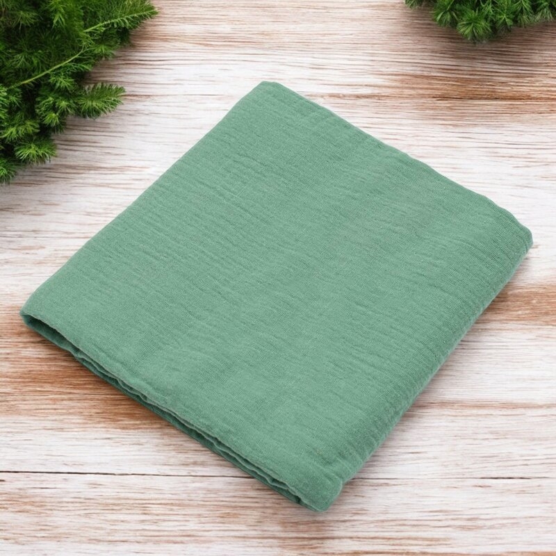 Paturica moale bebe, New Baby, Cu multiple intrebuintari, 60x60 cm, Din muselina, 100% bumbac organic, Green Paturica moale bebe, New Baby, Cu multiple intrebuintari, 60x60 cm, Din muselina, 100% bumbac organic, Green
