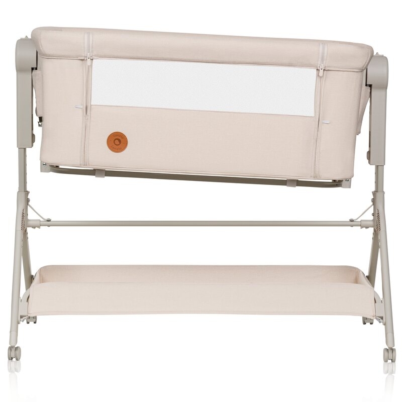 Patut co-sleeper, Lionelo, Leonie Plus, Pliabil, Cu sistem de leganare, Cu setare unghiulara, Reglabil in 6 pozitii pe inaltime, Conform cu standardele europeane de securitate EN1130 si EN16890, Bej Patut co-sleeper, Lionelo, Leonie Plus, Pliabil, Cu sistem de leganare, Cu setare unghiulara, Reglabil in 6 pozitii pe inaltime, Conform cu standardele europeane de securitate EN1130 si EN16890, Bej