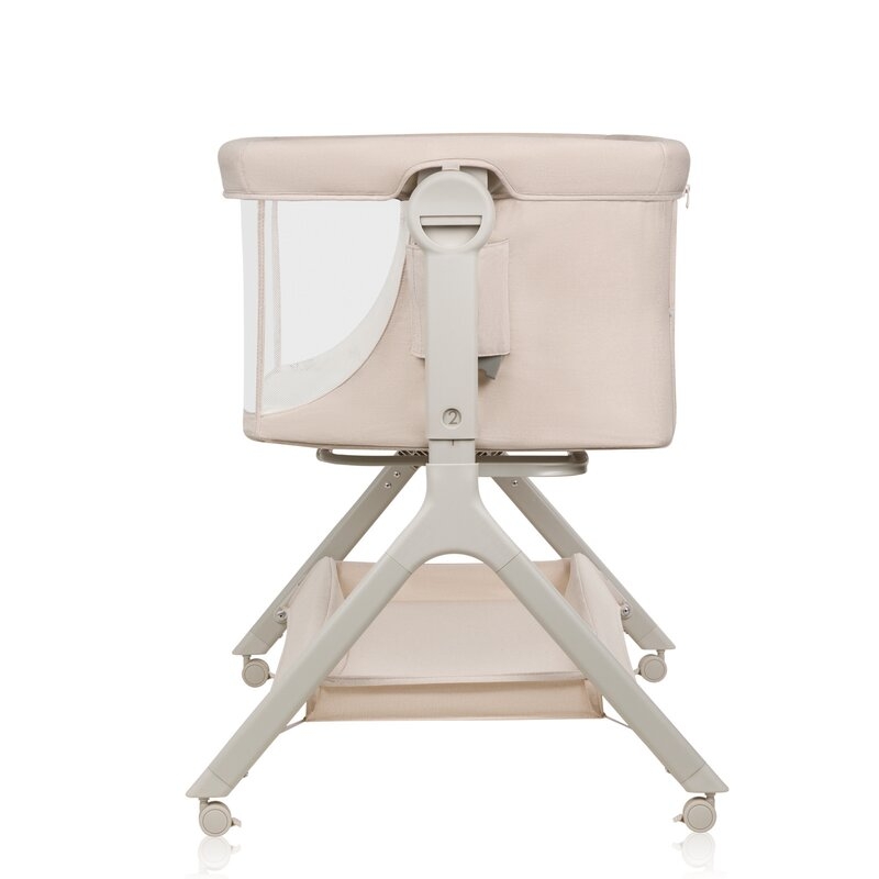 Patut co-sleeper, Lionelo, Leonie Plus, Pliabil, Cu sistem de leganare, Cu setare unghiulara, Reglabil in 6 pozitii pe inaltime, Conform cu standardele europeane de securitate EN1130 si EN16890, Bej Patut co-sleeper, Lionelo, Leonie Plus, Pliabil, Cu sistem de leganare, Cu setare unghiulara, Reglabil in 6 pozitii pe inaltime, Conform cu standardele europeane de securitate EN1130 si EN16890, Bej