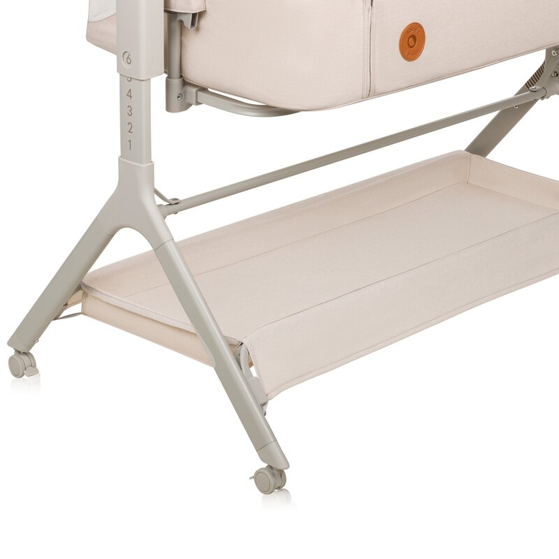 Patut co-sleeper, Lionelo, Leonie Plus, Pliabil, Cu sistem de leganare, Cu setare unghiulara, Reglabil in 6 pozitii pe inaltime, Conform cu standardele europeane de securitate EN1130 si EN16890, Bej Patut co-sleeper, Lionelo, Leonie Plus, Pliabil, Cu sistem de leganare, Cu setare unghiulara, Reglabil in 6 pozitii pe inaltime, Conform cu standardele europeane de securitate EN1130 si EN16890, Bej