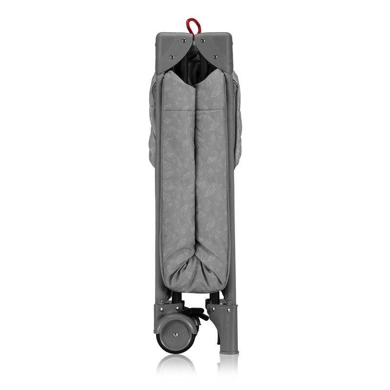 Patut pliant, Lionelo, Jasmin Easy Fold, Pana la 15 kg, Usor de pliat, Cu doua nivele, Cu saltea ergonomica T25, Cu intrare laterala cu fermoar, 2 roti cu frana, 120 x 60 cm, Conform cu EN 716, 0-36 luni, Gri Patut pliant, Lionelo, Jasmin Easy Fold, Pana la 15 kg, Usor de pliat, Cu doua nivele, Cu saltea ergonomica T25, Cu intrare laterala cu fermoar, 2 roti cu frana, 120 x 60 cm, Conform cu EN 716, 0-36 luni, Gri