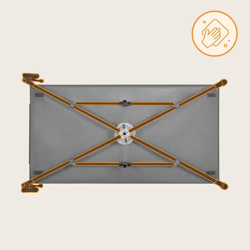 Patut pliant, Lionelo, Jasmin Easy Fold, Pana la 15 kg, Usor de pliat, Cu doua nivele, Cu saltea ergonomica T25, Cu intrare laterala cu fermoar, 2 roti cu frana, 120 x 60 cm, Conform cu EN 716, 0-36 luni, Gri Patut pliant, Lionelo, Jasmin Easy Fold, Pana la 15 kg, Usor de pliat, Cu doua nivele, Cu saltea ergonomica T25, Cu intrare laterala cu fermoar, 2 roti cu frana, 120 x 60 cm, Conform cu EN 716, 0-36 luni, Gri