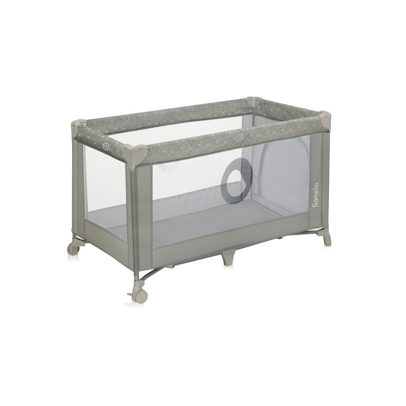 Patut pliant, Lionelo, Stefi, Cu un nivel, Cu intrare laterala cu fermoar, 2 roti, 120x60 cm, Conform cu standardul european de securitate EN 716, Bej Patut pliant, Lionelo, Stefi, Cu un nivel, Cu intrare laterala cu fermoar, 2 roti, 120x60 cm, Conform cu standardul european de securitate EN 716, Bej