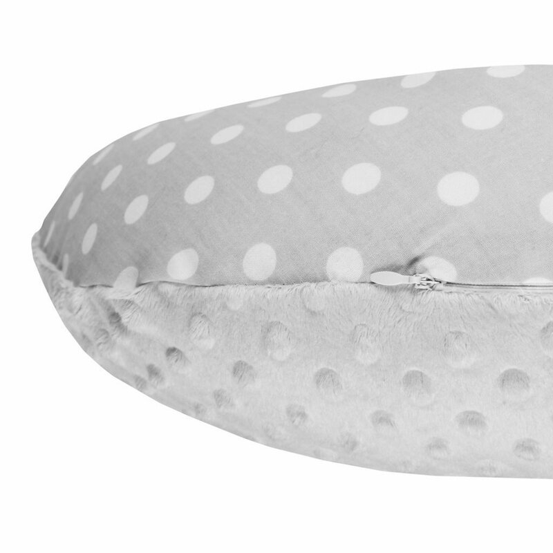 Perna alaptare, New Baby, Diametru 16 cm, Lungime in jurul circumferintei 125 cm, Bumbac+tesatura Minky, 100% antialergic, Husa detasabila, 0 luni+, Grey Perna alaptare, New Baby, Diametru 16 cm, Lungime in jurul circumferintei 125 cm, Bumbac+tesatura Minky, 100% antialergic, Husa detasabila, 0 luni+, Grey